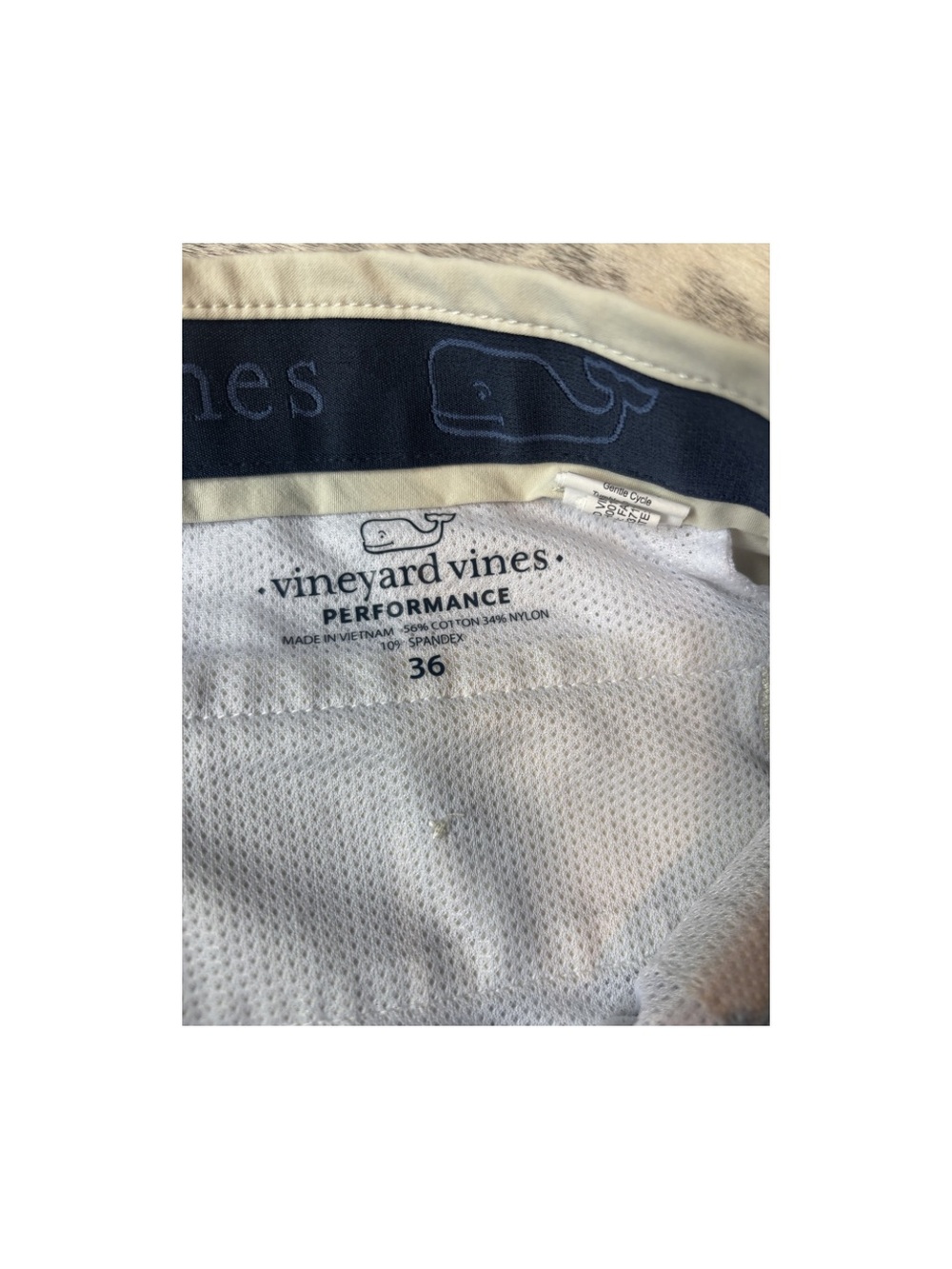 Vineyard Vines Men's Stretch Classic Fit Twill Chino Shorts - Picture 2 of 4